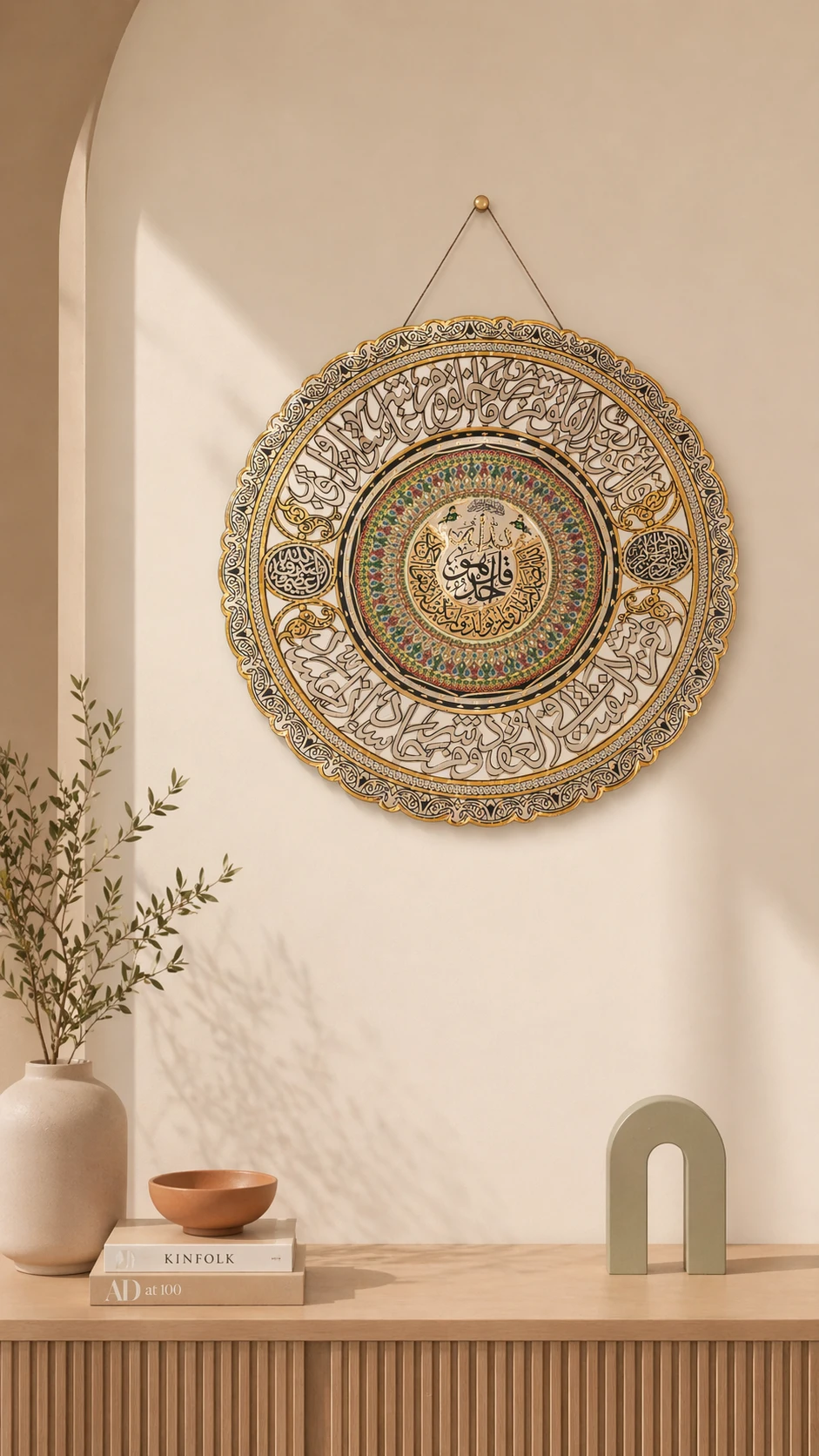 Quranic Copper Plate